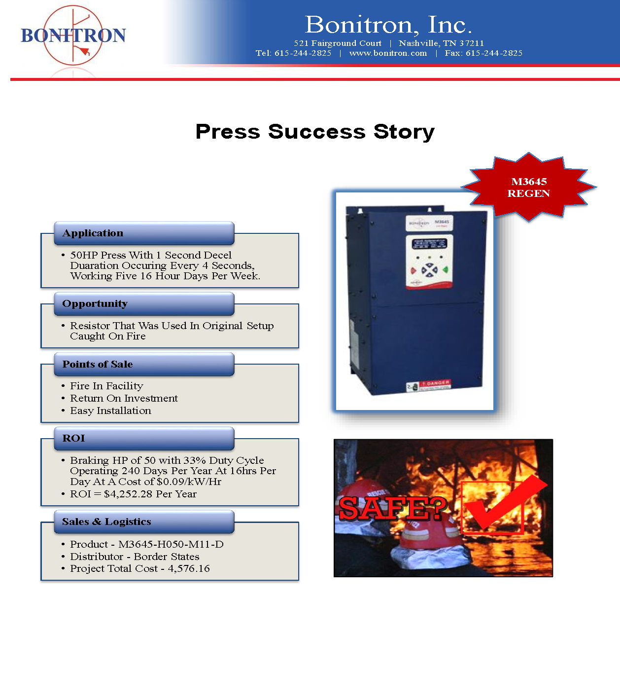 Press Success Story