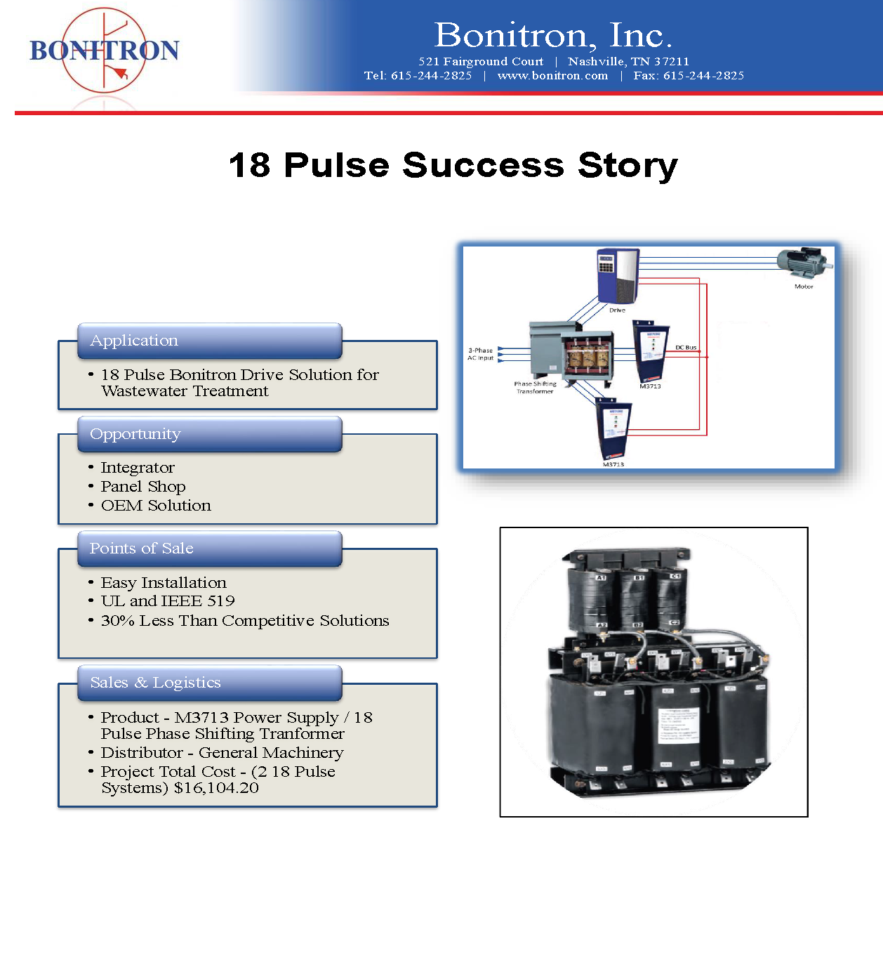 18-Pulse Success Story